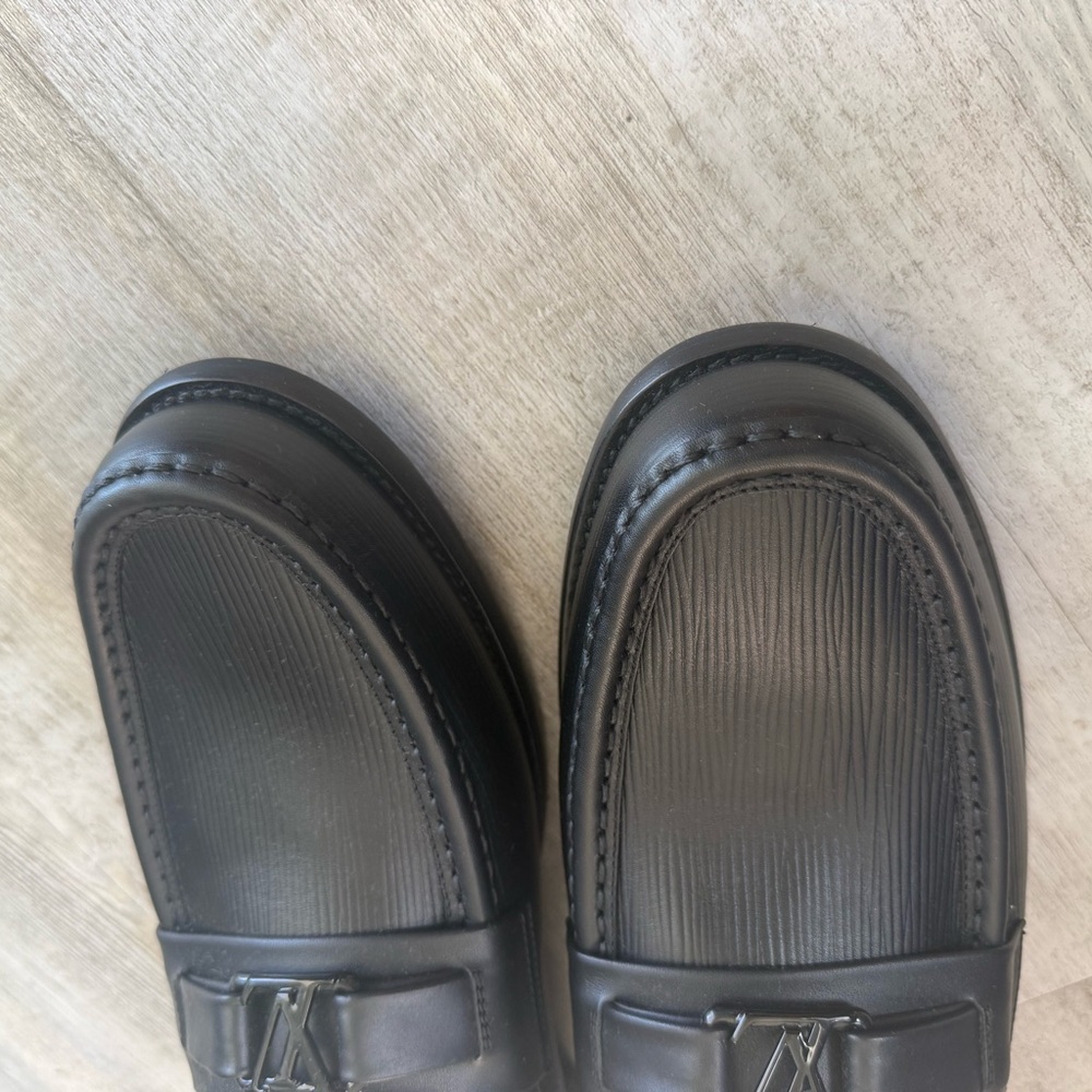 Louis Vuitton Black Men's Slip-On Loafers - Picture 4 of 6